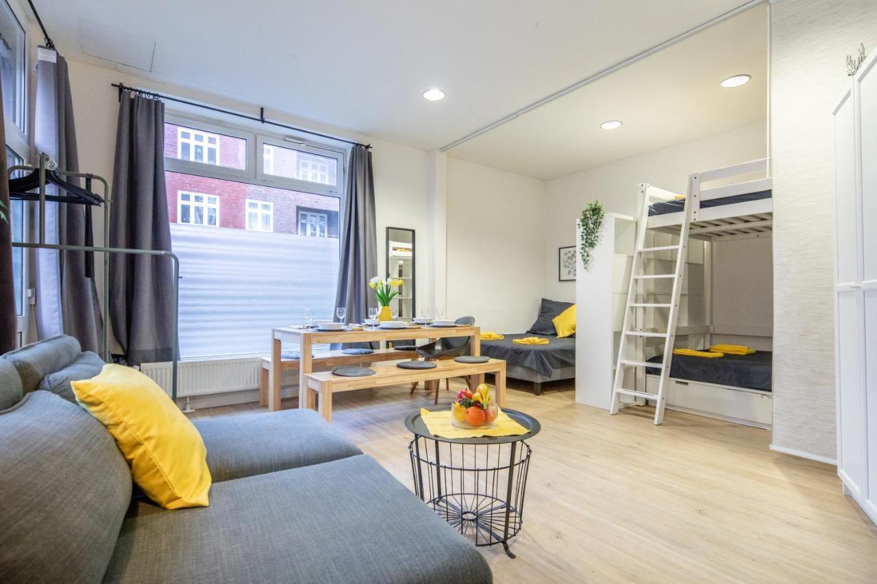 Apartmán Studio Loft With Walk-In Rain-Shower Hamburk Exteriér fotografie